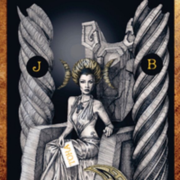 Dancing in the Dark Tarot Sat UnderTexas 100%  total solar eclipse 4.8.24 OOP - Picture 4 of 5